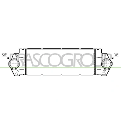 Immagine di PRASCO VG917N002 Intercooler con giunti rapidi VOLKSWAGEN: Transporter 5, Multivan 5 (7HM