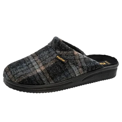 Immagine di Fischer Pantofole Uomo 204602, Numero:46 EU, Colore:Grigio