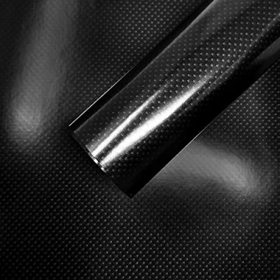 Immagine di 4R Quattroerre.it 1617 Pellicola Adesiva per Wrapping, Carbonio Alte Temperature, 35 x 50 cm