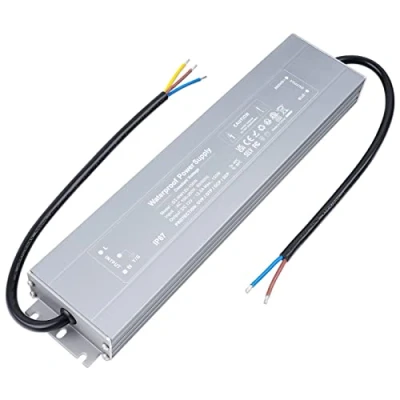 Immagine di VARICART Alimentatore LED 12V Trasformatore 150W 12.5A, IP67 Impermeabile all&#039;aperto 220V AC Slim Tensione Costante Adattatore LED, per Striscia Lampadine G4 GU5.3 MR11 MR16