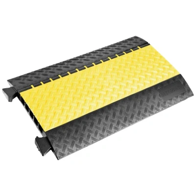 Immagine di DEFENDER by Adam Hall Ponte passacavi 85300LUX Poliuretano Nero giallo Numero canali: 5 870 mm Contenuto: 1 pz.