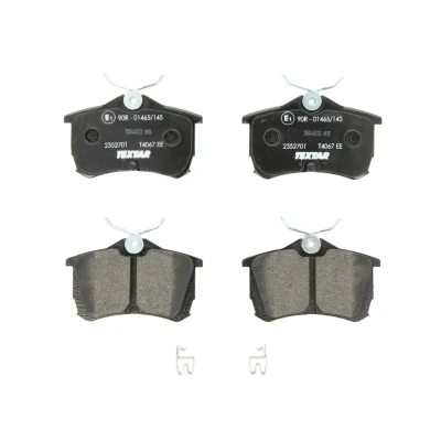 Immagine di TEXTAR 2352701 Kit pastiglie freno con segnalatore acustico usura accessori HONDA: ACCORD 7 Limousine, Tourer, 6 Aerodeck