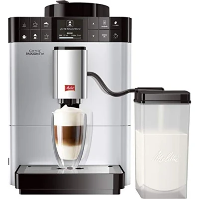 Immagine di Melitta Caffeo Passione OT F531 101 Macchina da Caffè Completamente Automatica Funzione One Touch, Due Tazze, Argento
