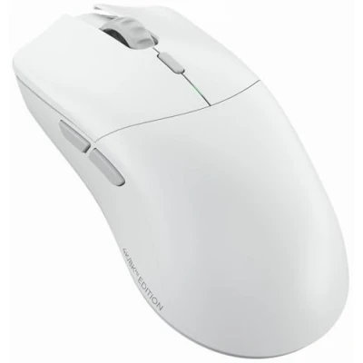 Immagine di Glorious gaming Model O 2 PRO 4K/8K Mouse da senza fili Wireless 2,4 GHz rit. 1 ms, polling 4.000/8.000, 100 mln clic, ultraleg. 59 g, batteria durevole, 26.000 DPI, RGB, ambidestro Bianco