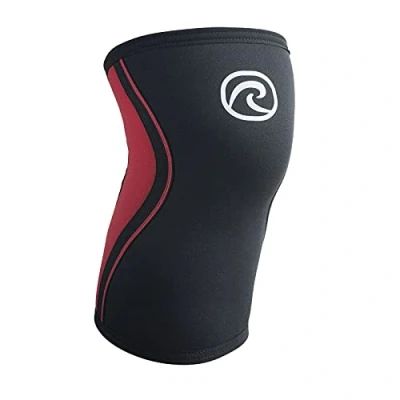 Immagine di Rehband Benda al Ginocchio in Neoprene da 3 mm, 1 Pezzo o Paio, Supporto per Sport di Resistenza e attività più Leggere