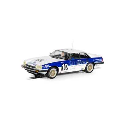 Immagine di Scalextric C4400 Slot Car da Corsa Jaguar XJS, 1986 Bathurst 1000, Goss + Muir, Colore Bianco