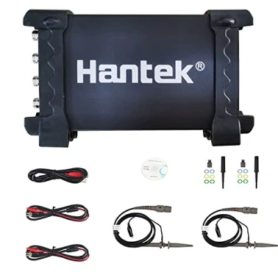 Immagine di Hantek 6074BC, oscilloscopio a memoria digitale con base USB, 4 CH, 70 MHz, banda larga