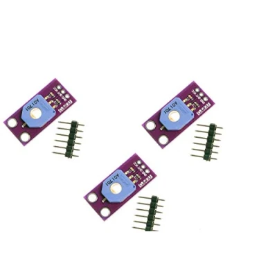 Immagine di DollaTek 3Pcs Modulo sensore Angolo di Rotazione SV01A103AEA01R00 Trimmer 10K Potenziometro Uscita analogica Tensione per Arduino