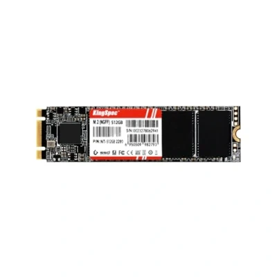 Immagine di KingSpec 512GB SSD M.2 SATA, Interno M2 2280 SATA III 6 Gbps, disco rigido allo stato solido NGFF per desktop e laptop