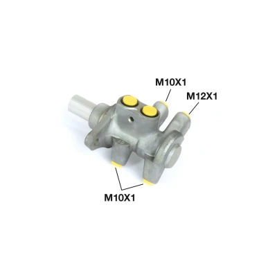 Immagine di BOSCH 0 986 481 063 Pompa Freno 4 23,81 senza serbatoio liquido freni Alluminio M 10 x 1 FORD: FIESTA 5, Fusion Station Wagon, MAZDA: 2 Hatchback