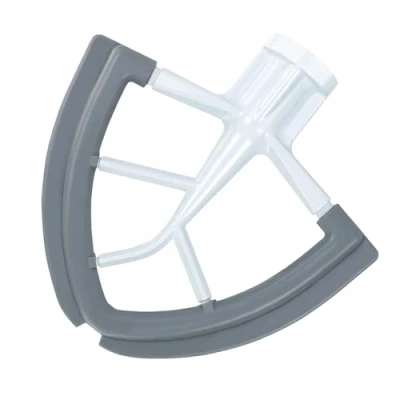 Immagine di Frusta Flex Edge compatibile con mixer Kitchen Aid testa inclinabile da 4,5/5 litri, supporti per attacco miscelatore