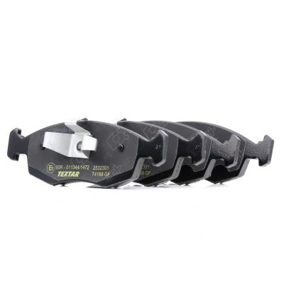 Immagine di TEXTAR 2532301 Kit pastiglie freno con segnalatore acustico usura FIAT: 500 Hatchback, Panda III C Cabrio, LANCIA: Ypsilon