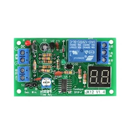 Immagine di Hilitand 1 pz DC 12V Display LED Countdown Timer Regolabile Modulo di commutazione Relè ON/off interruttori
