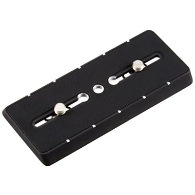 Immagine di Gitzo Piastra con Attacco Rapido Lunga 3/8&quot;, Nero/Antracite