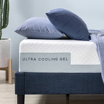 Immagine di ZINUS Materasso 140x190 cm 25 di Altezza in memory foam con gel ultra rinfrescante Certificato OEKO TEX
