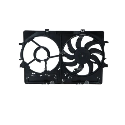 Immagine di NRF 47908 ventola radiatore 385 12 310 con telaio (telaio) AUDI: A4 B8 Avant, A6 C7 Q5