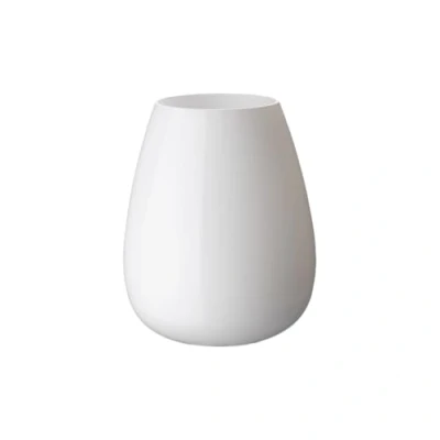 Immagine di Villeroy &amp; Boch Drop Vaso, Vetro, Bianco, 18,6 cm