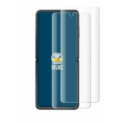 Immagine di brotect Pellicola Copertura Completa per Samsung Galaxy Z Flip 5G (2 Pezzi) Full Cover 3D Curvo