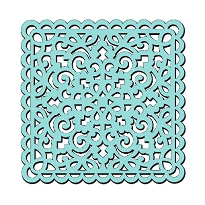 Immagine di Sweet Dixie Stencil a Spirale e Loops, 15,2 x cm, Spugna