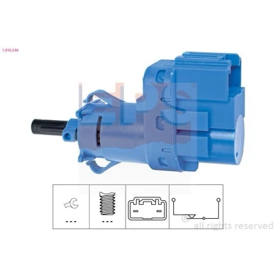 Immagine di EPS 1.810.244 Interruttore luce freno meccanico Made in Italy OE Equivalent