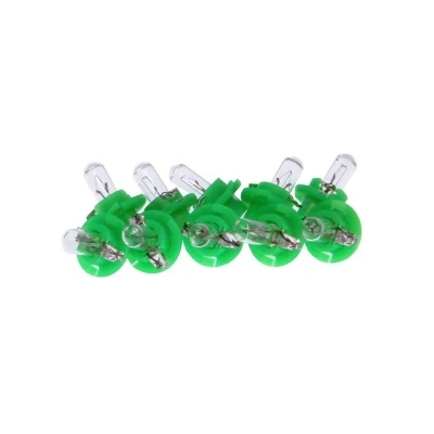 Immagine di MAXGEAR 78 0141SET Lampade 12 1,3 Lampada con attacco di plastica BX8,4d verde