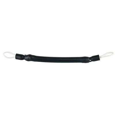 Immagine di SEAC Latex Bungee, Elastico Tendisagola con Doppio Occhiello in Dyneema, Unisex Adulto, Nero, Standard
