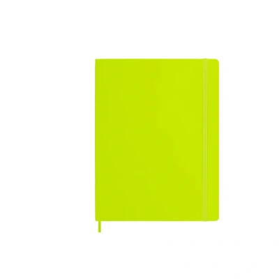 Immagine di Moleskine Taccuino XL Bianche Copertina Morbida Verde Limone