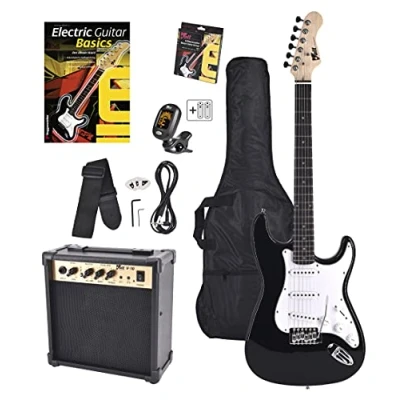 Immagine di Volt EG100 Set di base con Chitarra elettrica, Amplificatore, Tutorial e Accessori