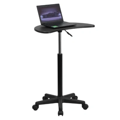 Immagine di Flash Furniture Scrivania per Computer, Legno ingegnerizzato, Nero, 57.15 x 64.77 92.71 cm
