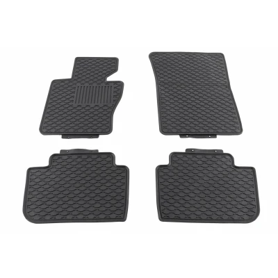 Immagine di VAICO V20 4094 Set tappetino Gomma anteriore e posteriore 4 nero Su misura BMW: X3