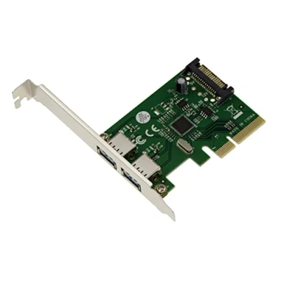 Immagine di KALEA INFORMATIQUE Scheda controller PCI Express PCIe a USB 3.1 2 porte esterne con chipset ASM1142 throughput 10G