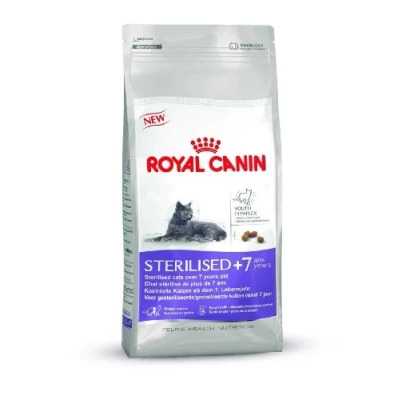 Immagine di Multipack risparmio! 2 x Royal Canin Feline Crocchette per gatti 3,5 kg Sterilised 7+