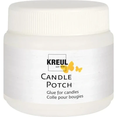 Immagine di Kreul 49051 Candle Potch, 150 ml, Colla e Vernice Trasparente per Disegni su Candele Piatti di Cera, a Base d&#039;Acqua, Tecnica del tovagliolo, Resina, Multicolor, unità