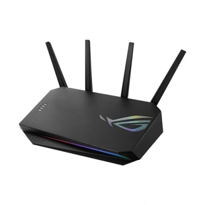 Immagine di ASUS ROG STRIX GS AX5400 Router Wi Fi 6 dual band per il gaming, compatibile con PS5 e giochi dispositivi mobili, VPN Fusion, Instant Guard, Gear Accelerator, porta di gioco, QoS adattivo Aura RGB