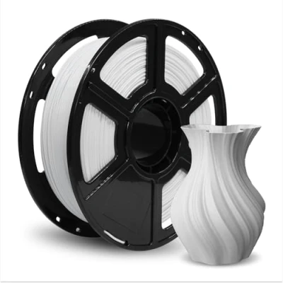Immagine di Flashforge Filamento in PETG da 1,75 mm, 1 kg, ad alta resistenza, per stampante 3D 3D, perfetto uso esterno e a lungo termine, bianco