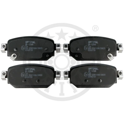 Immagine di OPTIMAL BP 12999 Kit pastiglie freno Assale posteriore con segnalatore acustico usura MAZDA: CX 3, 3 Sedan