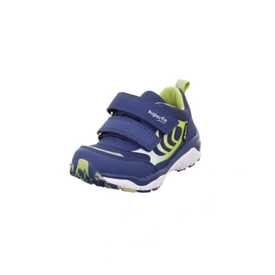 Immagine di Superfit Sport Sneakers basse per bambini, Taglia: 21, Blau/hellgrün Finta pelle / tessuto
