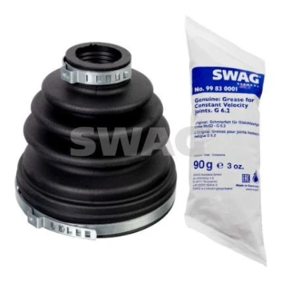 Immagine di SWAG 33 10 3803 Soffietto NBR (Nitrile Butadiene Caucciù) FORD: Focus 2, VOLVO: V60 I, S60 II, V70 3, NISSAN: Qashqai 2