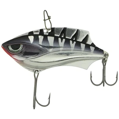 Immagine di Rapala Artificiale Spinning Rap V Blade Esca di Simulazione per Pesca in Acqua Dolce Predatori profondità Nuoto Variabile 6cm/14g Prodotta Estonia Chrome Tiger Unisex Adult, Taille 6cm / 14g