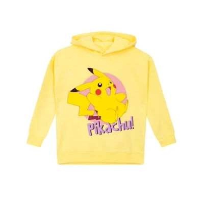 Immagine di Pokemon Felpa con Cappuccio Ragazze Pikachu Gialla per dai 5 ai 12 Anni 8 9