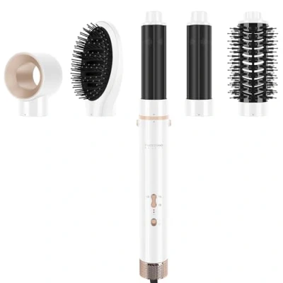 Immagine di MaxAIR Styler, PARWIN PRO BEAUTY Set di spazzole per asciugacapelli ad aria calda, 5 in 1, ferro arricciacapelli, accessori, asciugatura, levigatura, volume, riccioli, cura degli ioni, motore