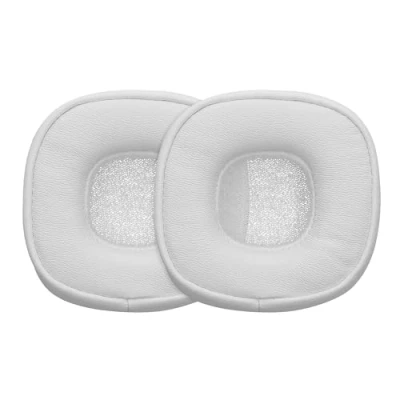Immagine di kwmobile 2X Cuscinetto Cuffie Compatibile con Marshall Major III/Major 3 Pad Cuscinetti Ricambio Over Ear Simil Pelle Bianco