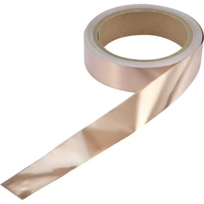 Immagine di TRU COMPONENTS Nastro adesivo ESD 10 m Rame (L x L) 25 mm CU F2.5R1000