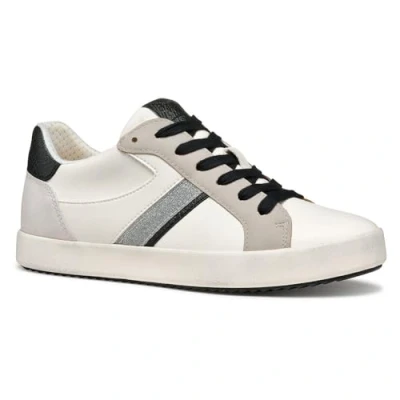 Immagine di Geox D BLOMIEE C, Scarpe da Ginnastica Donna, Optic White/Black, 37 EU