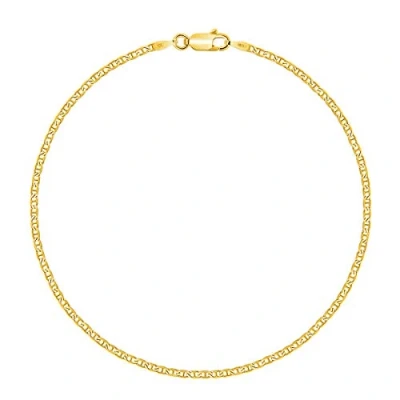 Immagine di PLANETYS Bracciale a maglia marina in argento 925/1000 placcato oro giallo 18 carati larghezza 1,8 mm, cm, karat