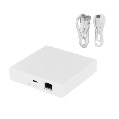 Immagine di Matter Gateway, Thread Hub Zigbee Bridge, Compatibile Con Alexa Google Apple Homekit Smartthings Tuya,LAN cablato