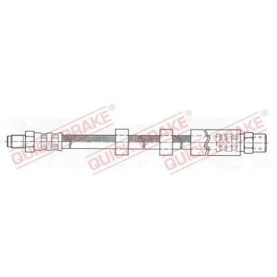 Immagine di QUICK BRAKE 32.983 Tubi Freno 362mm M10x1 con filettatura interna, esterna VOLVO: XC70 I Cross Country, V70