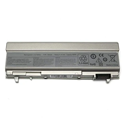 Immagine di PT434 W1193 4M529 PT650 KY265 MP303 KY477 F8TTW PT437 Batteria del computer portatile di ricambio per Dell Latitude E6400 E6410 E6510 E6500 Precision M2400 M4400 M4500 M6500 KY265[11.1V 90WH]