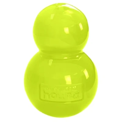 Immagine di Outward Hound Planet Dog by Double Tuff Durable Interactive Treat Stuffer Chew Toy, Large, Green