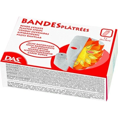 Immagine di Das 6881 00 Bande gessate in confezione da 4 pezzi, 3 m x 8 cm